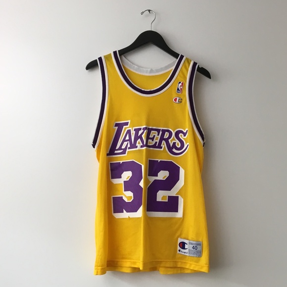 vintage magic johnson jersey